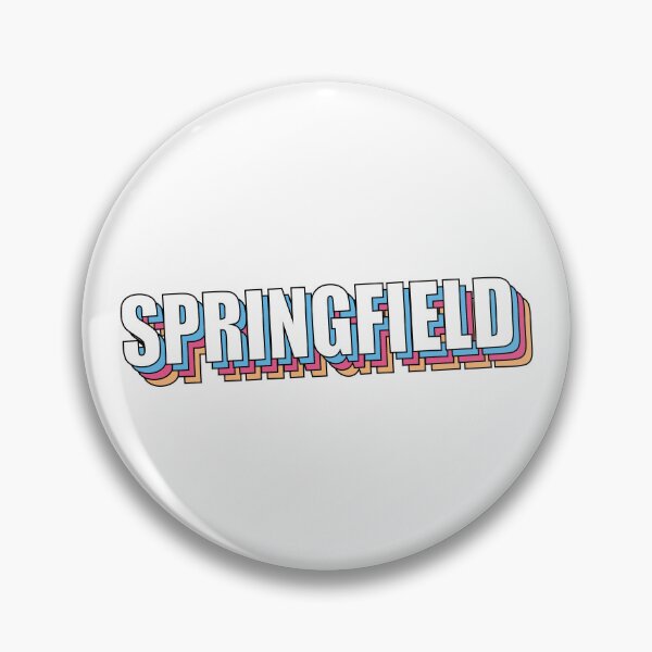 Item preview, Springfield vintage style text for retro lovers designed and sold by raulespa.