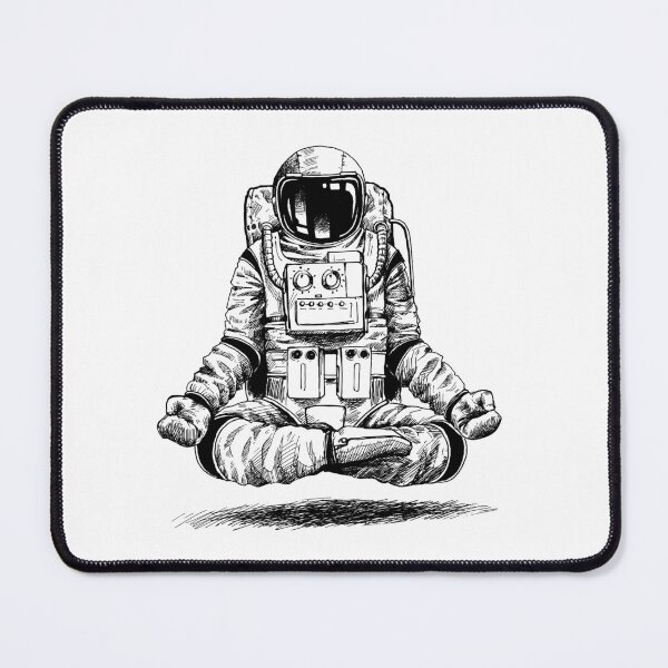 Item preview, Meditating Floating Astronaut designed and sold by SpotWarehouse.