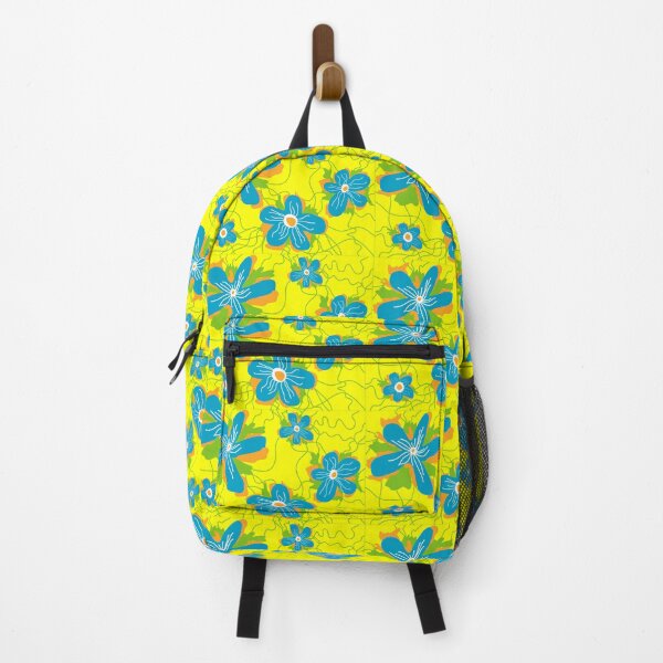 Item preview, Floral pattern design flowers yellow designed and sold by eddiebarronshop.