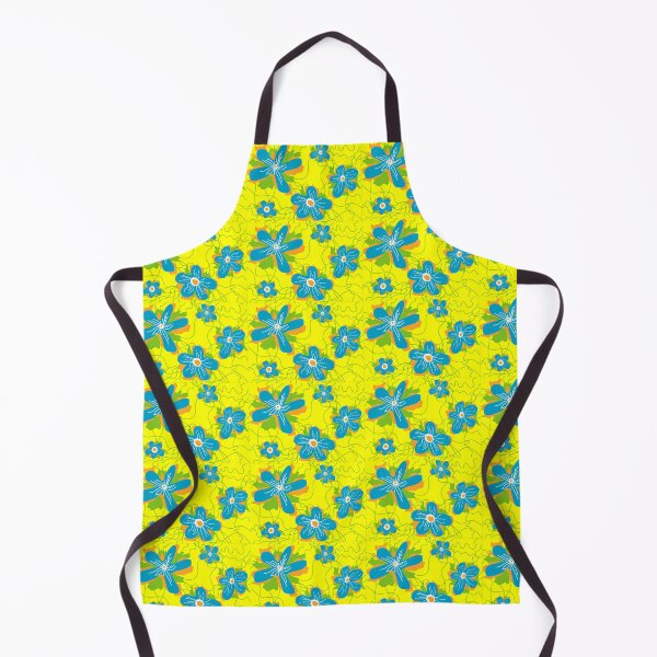 Item preview, Floral pattern design flowers yellow designed and sold by eddiebarronshop.