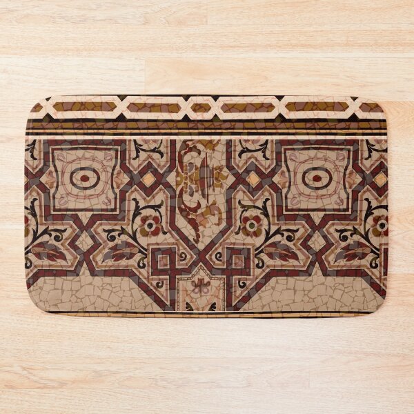 Item preview, English bathroom pattern designed and sold by AvotArt.