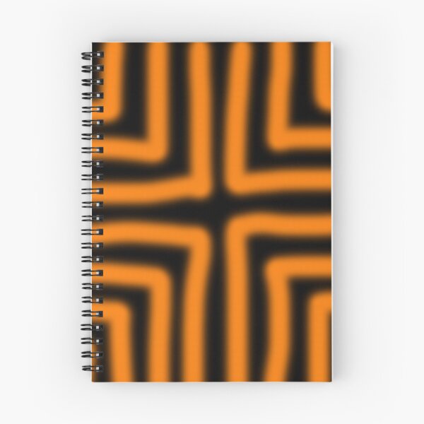 Item preview, Handmade black and orange pattern designed and sold by MHDboutick.