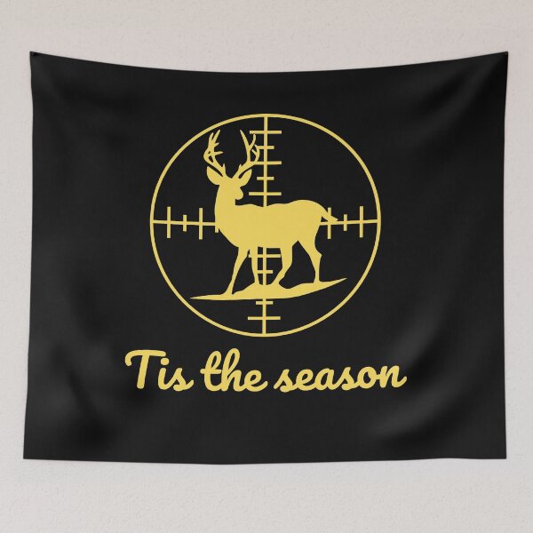 Item preview,  Deer Hunting Season Buck in Rifle Scope Crosshairs designed and sold by dreamwearprints.