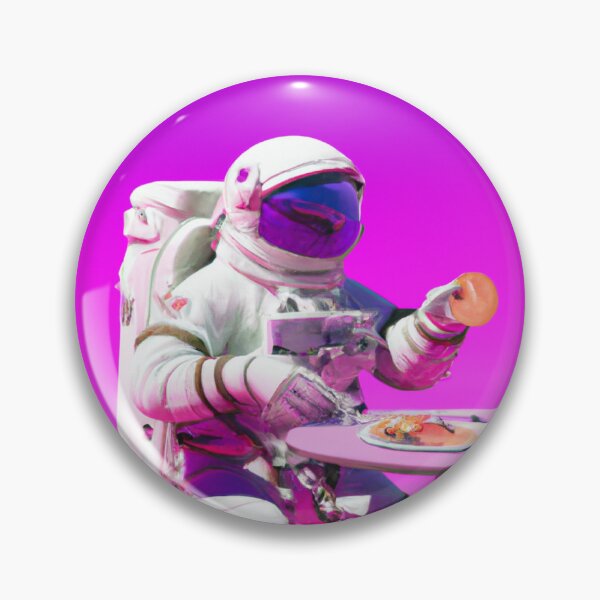 Item preview, Astronaut in Space I Love Pupusas and Horchata Neon Background | El Salvador designed and sold by kestrada2906.