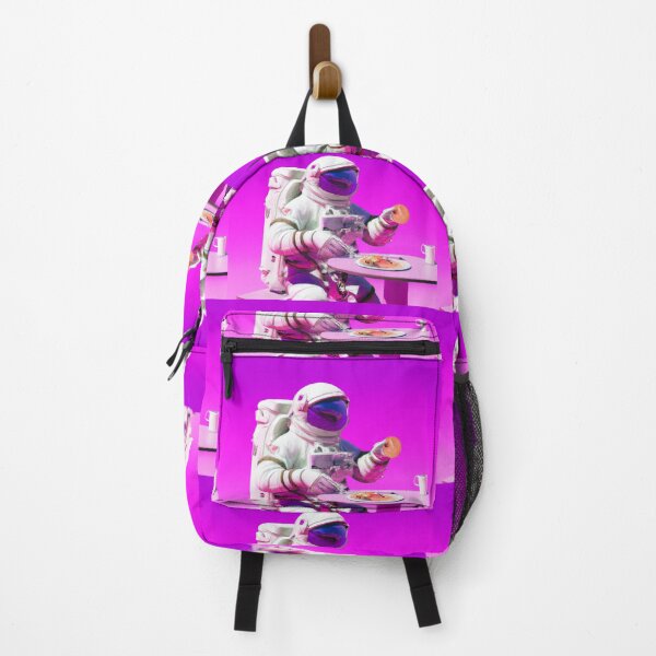Item preview, Astronaut in Space I Love Pupusas and Horchata Neon Background | El Salvador designed and sold by kestrada2906.