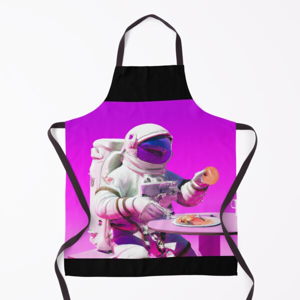 Item preview, Astronaut in Space I Love Pupusas and Horchata Neon Background | El Salvador designed and sold by kestrada2906.