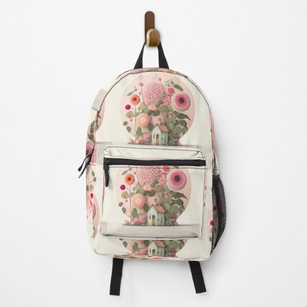 Item preview, Rose and Dahlia Fairy Cottage designed and sold by curiouswonder.