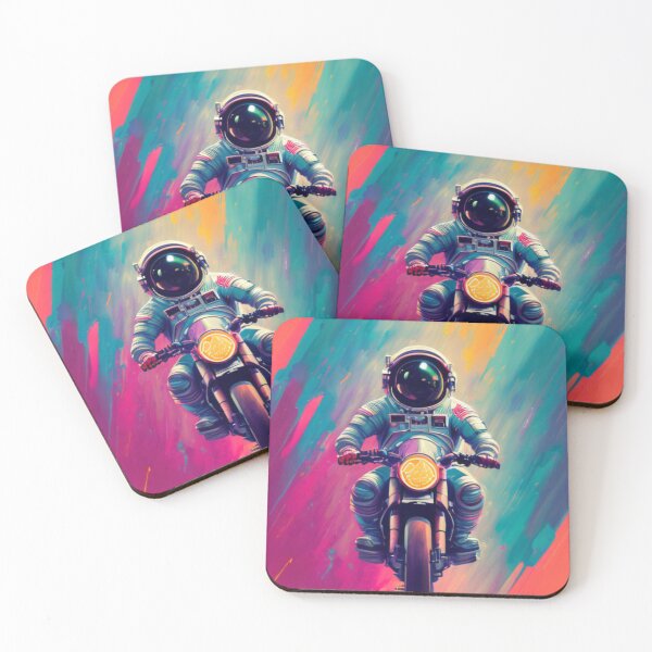 Item preview, Racing Through the Stars - Two-Wheel Trek Through Space designed and sold by WBP Mart.
