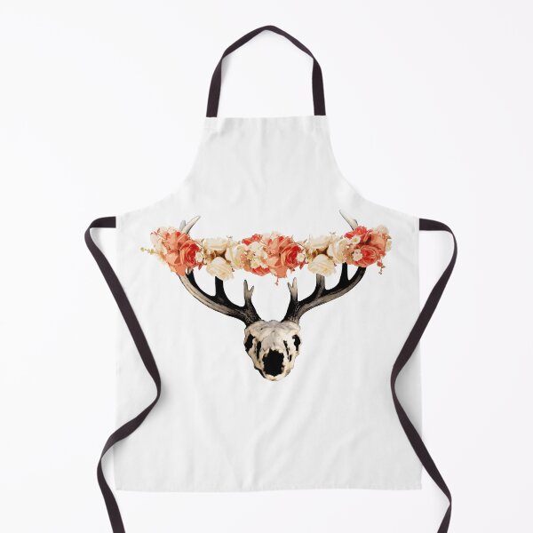 Item preview, Skull and flower crown designed and sold by Angrahius.