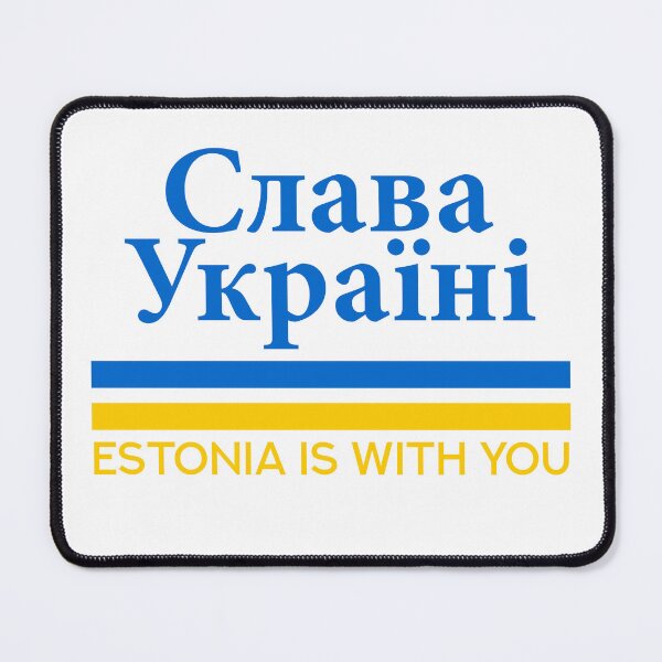 Item preview, Slava Ukraini | Слава Україні | Estonia support Ukraine designed and sold by ShineEyePirate.