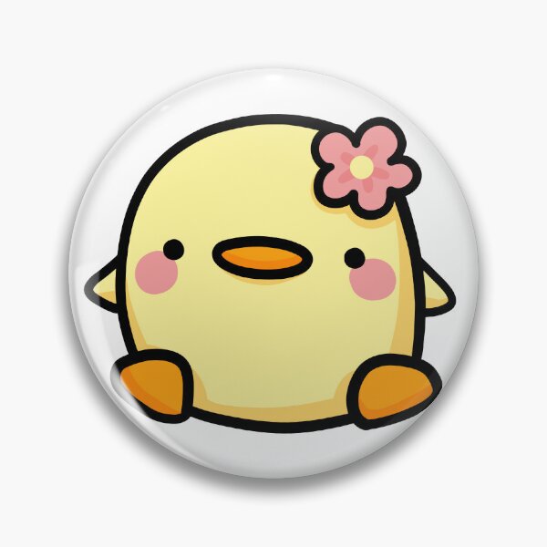 Item preview, Duck with a flower designed and sold by Nikamii.