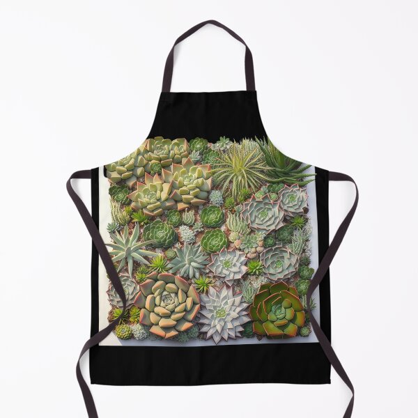 Item preview, A playful design featuring a variety of different succulent plants arranged in a unique pattern. designed and sold by AI-RDROP.