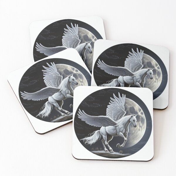 Item preview, Moonlit Pegasus striding forward designed and sold by Richenda.