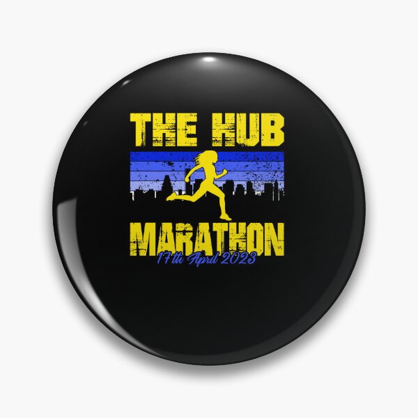 Item preview, Marathon April 17, 2023 in the Hub of the Universe designed and sold by Shirt-Expert.