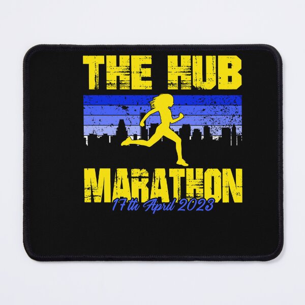 Item preview, Marathon April 17, 2023 in the Hub of the Universe designed and sold by Shirt-Expert.