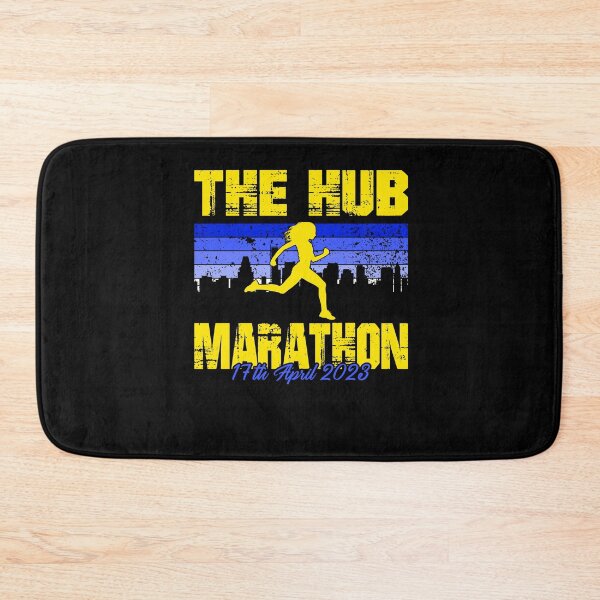 Item preview, Marathon April 17, 2023 in the Hub of the Universe designed and sold by Shirt-Expert.