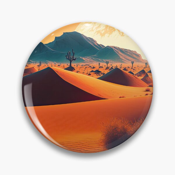 Item preview, A landscape of a desert designed and sold by AI-RDROP.