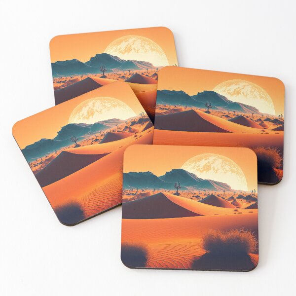 Item preview, A landscape of a desert designed and sold by AI-RDROP.