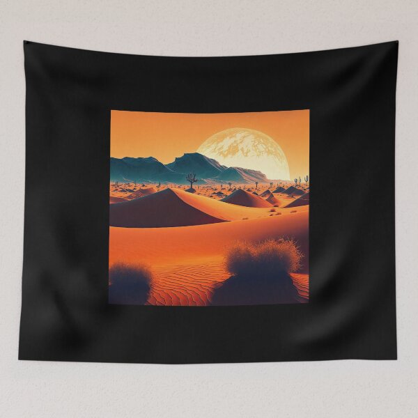 Item preview, A landscape of a desert designed and sold by AI-RDROP.