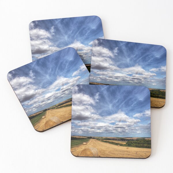 Item preview, Straw bales And Dramatic Sky designed and sold by Paul Thompson Photography.
