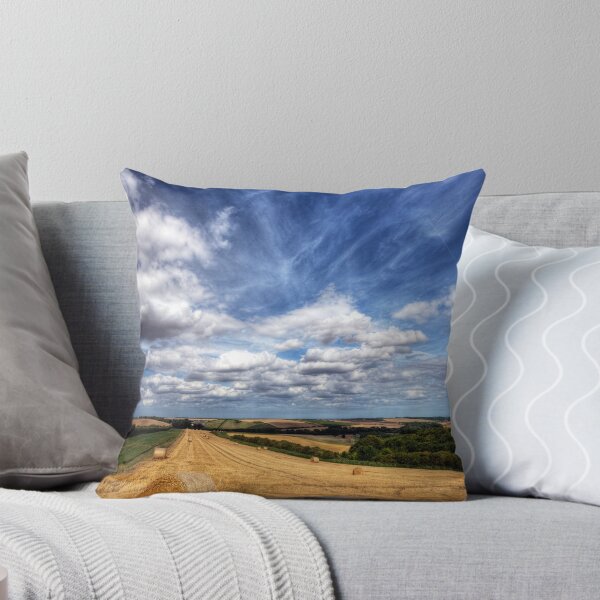Item preview, Straw bales And Dramatic Sky designed and sold by Paul Thompson Photography.
