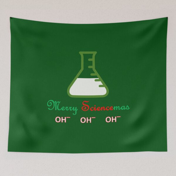 Item preview, Merry Sciencemas - Science Christmas designed and sold by ohwhaleeatcake.