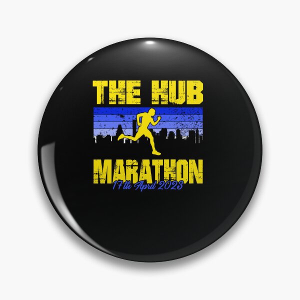 Item preview, Marathon April 17, 2023 in the Hub of the Universe designed and sold by Shirt-Expert.