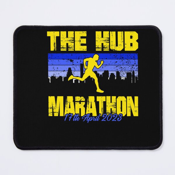 Item preview, Marathon April 17, 2023 in the Hub of the Universe designed and sold by Shirt-Expert.