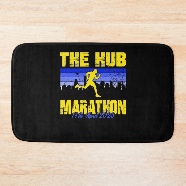 Item preview, Marathon April 17, 2023 in the Hub of the Universe designed and sold by Shirt-Expert.