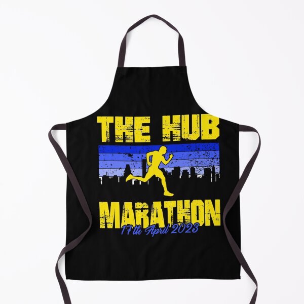 Item preview, Marathon April 17, 2023 in the Hub of the Universe designed and sold by Shirt-Expert.