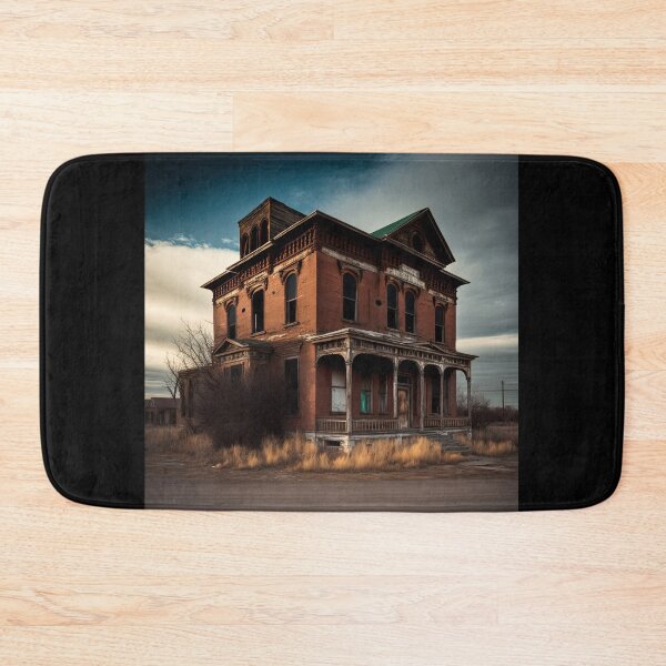 Item preview, A photograph of an old abandoned building designed and sold by AI-RDROP.