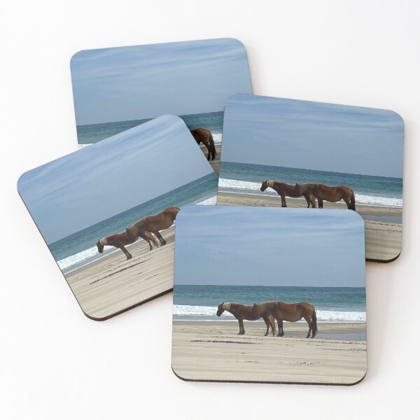 Item preview, Wild horses on the beach designed and sold by porchswings.