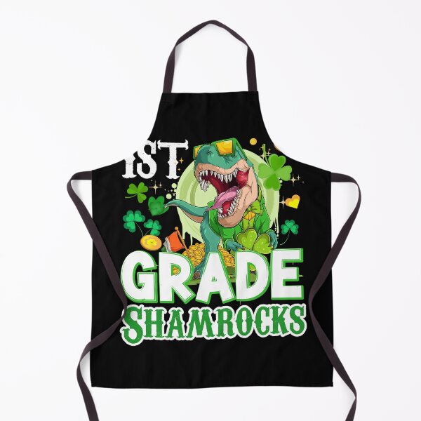 Item preview, 1St Grade Shamrocks Dinosaur, Happy St Pat-Rex Day, St Patricks Day, Dinosaur Graphic, Lucky St. Pattys Day, Luckysaurus designed and sold by PECCATOR.