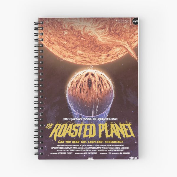 Item preview, THE ROASTED PLANET NASA Galaxy of Horrors Halloween Poster  designed and sold by retroposters.
