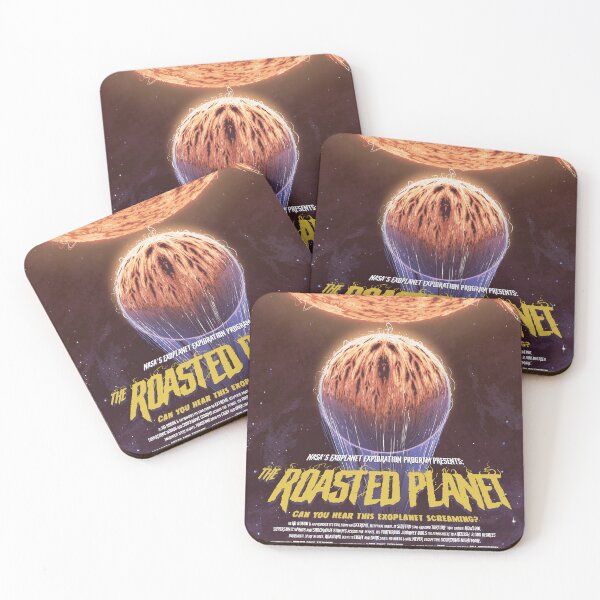 Item preview, THE ROASTED PLANET NASA Galaxy of Horrors Halloween Poster  designed and sold by retroposters.