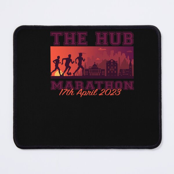 Item preview, Marathon April 17, 2023 in the Hub of the Universe designed and sold by Shirt-Expert.