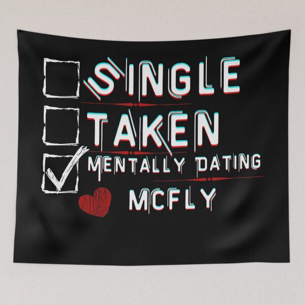 Item preview, Mentally Dating McFly Band designed and sold by ColorprintsGO.