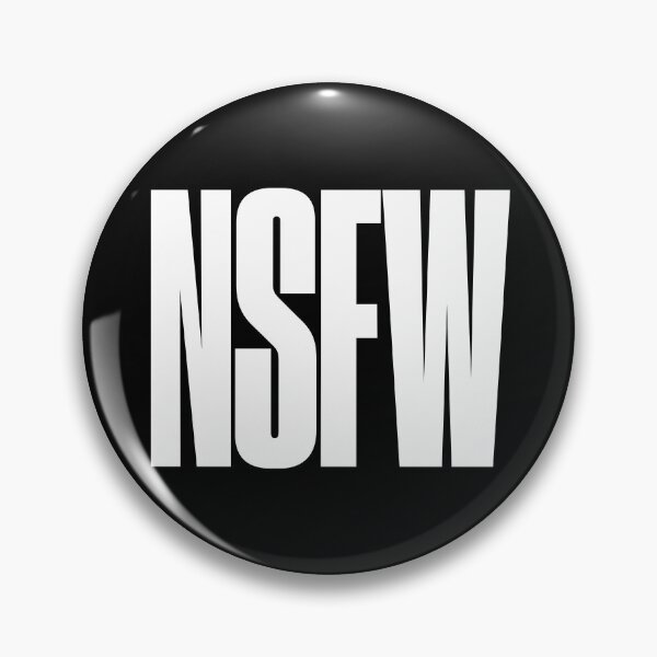 Item preview, NSFW Not Safe for Work, Graphic Text, Bold, Big Text, black and white designed and sold by MajicArts.