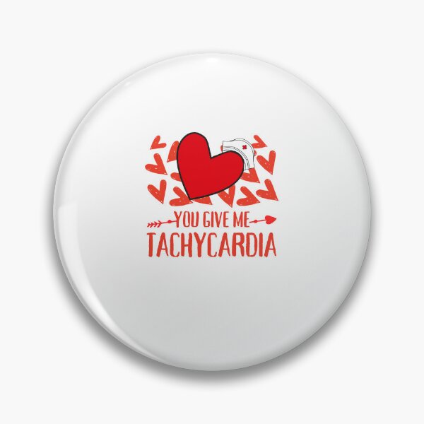 Item preview, Retro Piink You Give Me Tachycardia  designed and sold by sasigifts.