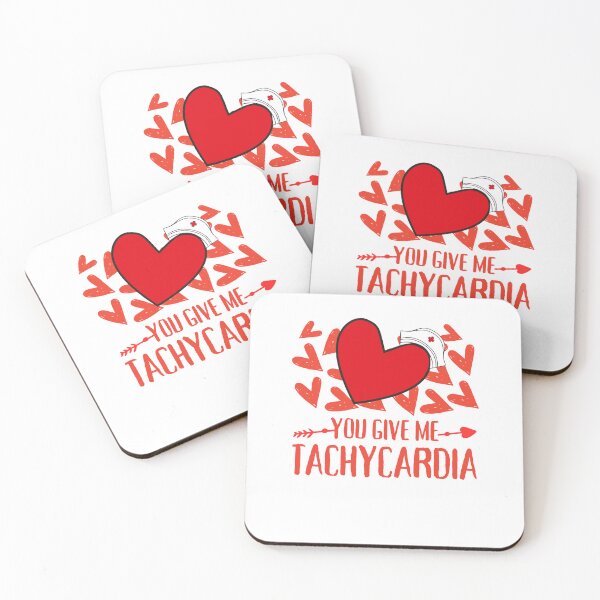 Item preview, Retro Piink You Give Me Tachycardia  designed and sold by sasigifts.