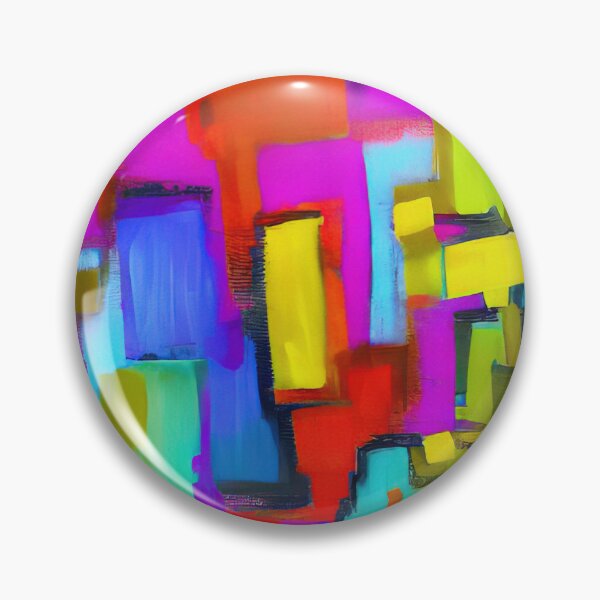 Item preview, Colorful painted shapes designed and sold by lalylaura.
