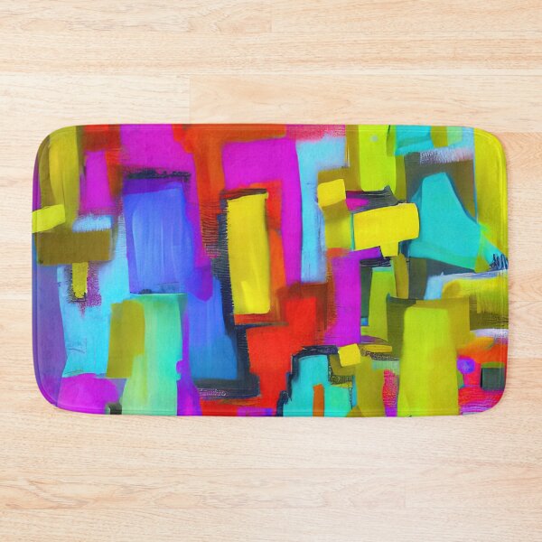 Item preview, Colorful painted shapes designed and sold by lalylaura.
