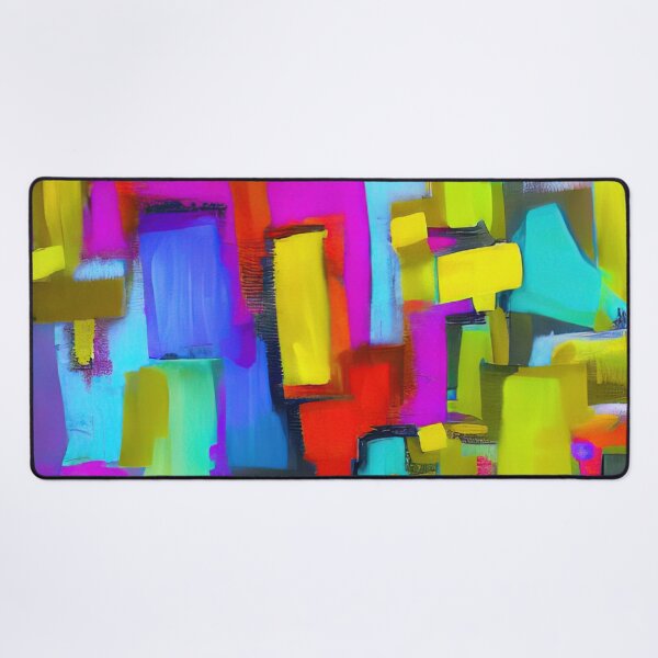 Item preview, Colorful painted shapes designed and sold by lalylaura.