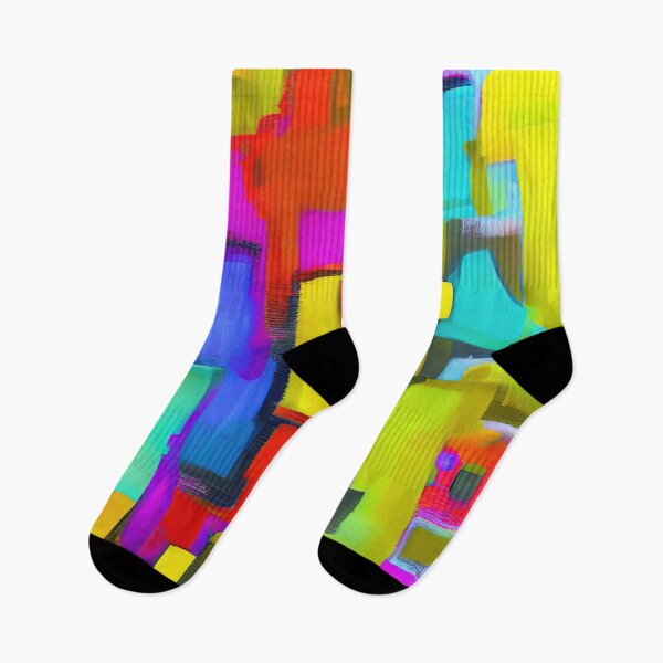 Item preview, Colorful painted shapes designed and sold by lalylaura.