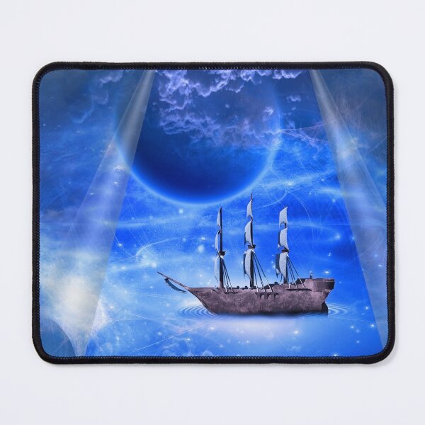 Item preview, Ancient ship floats on clouds designed and sold by rolffimages.