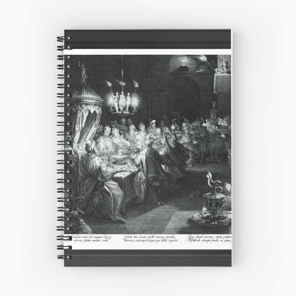 Item preview, Belshazzar's Feast by Dutch Engraver Jan Muller Remastered Xzendor7  Classical Art Old Masters Reproductions designed and sold by Xzendor7 Digital Art Creations.