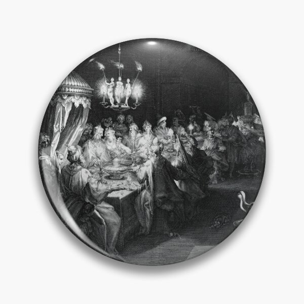 Item preview, Belshazzar's Feast by Dutch Engraver Jan Muller Remastered Xzendor7  Classical Art Old Masters Reproductions designed and sold by Xzendor7 Digital Art Creations.