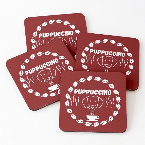 Item preview, PUPPUCINO ,FUNNY PUPPY designed and sold by hijasminflower.