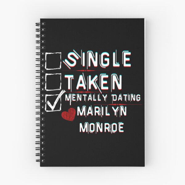 Item preview, Mentally Dating Marilyn Monroe designed and sold by ColorprintsGO.
