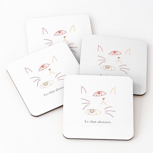 Item preview, Le chat abstract. designed and sold by Lil MeOw.